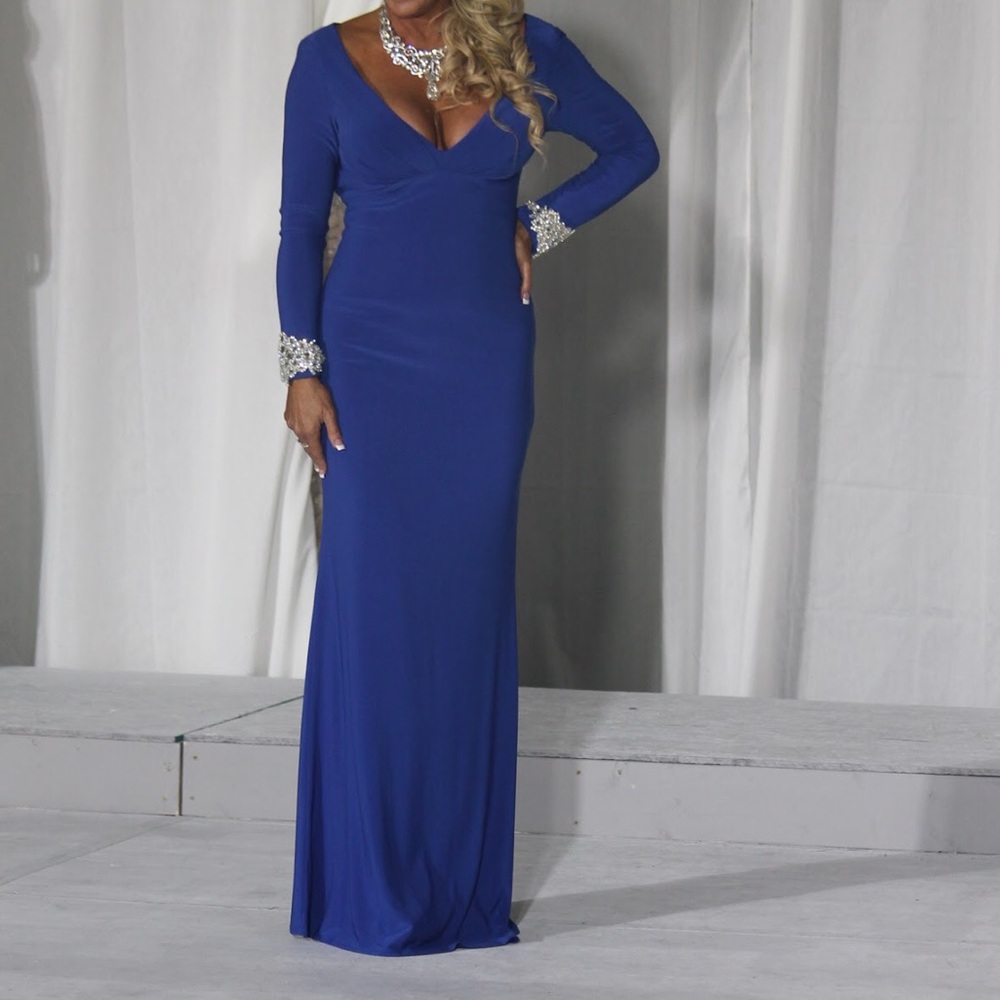 Nika Blue Dress View 4